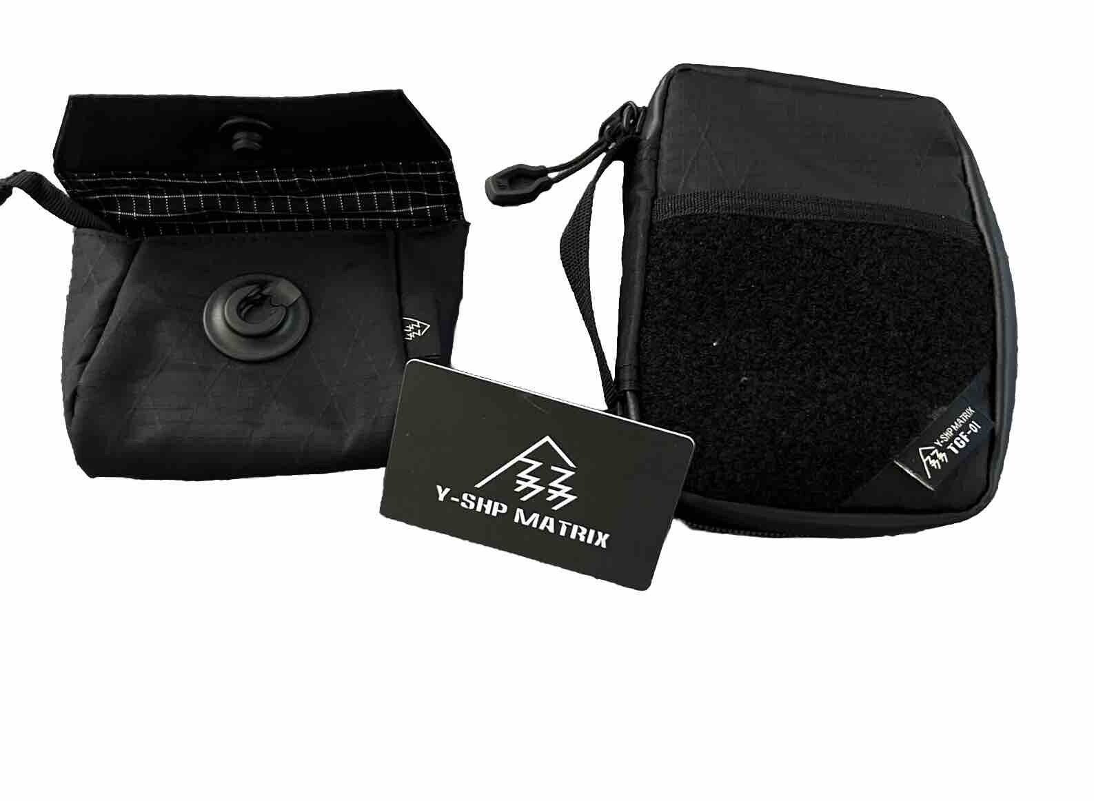 Y-shp Matrix • 2pc Accessory Tactical EDC Pouches| Magnetic/ Water Resistant
