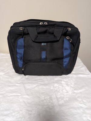 Case Logic Black and Blue Laptop Shoulder Bag