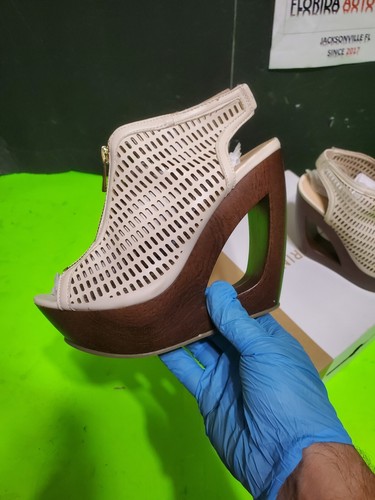CALL IT SPRING US ARERANNA Wedge Sandal Women's WOOD Size 7 - Picture 11 of 17