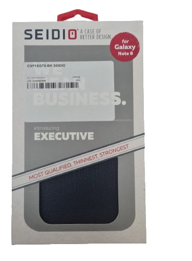 Funda Seidio para Samsung Galaxy Note 8 ultra delgada antiarañazos cubierta negra OEM Foto 2 de 4