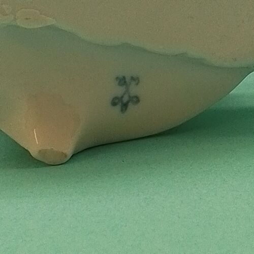 Porzellan figur Dame sitzend Wilhelm Rittirsch Spitze Lace - Bild 7 von 7