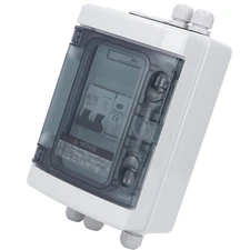 2 String PV Combiner Box IP65 Solar Disconnect Switch with 40A Circuit Breaker 1