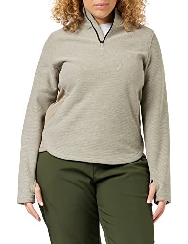 229350 Spyder Womens Standard Aspire Флис Кашемировый Белый Меланжевый S 10490₽