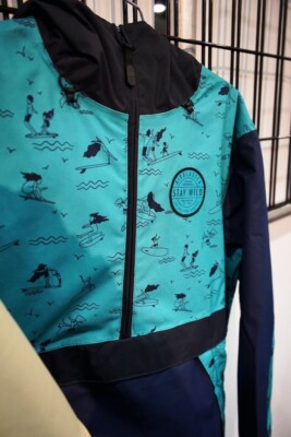 AIRBLASTER MEN'S XL TRENCH BLUE WINTER SKI SNOWBOARD OVER JACKET