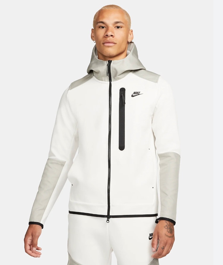 Nike Sportswear Tech Fleece Overlay Full-zip Hoodie Men's Nike Sportswear Tech Fleece Overlay Full-zip Hoodie Men's