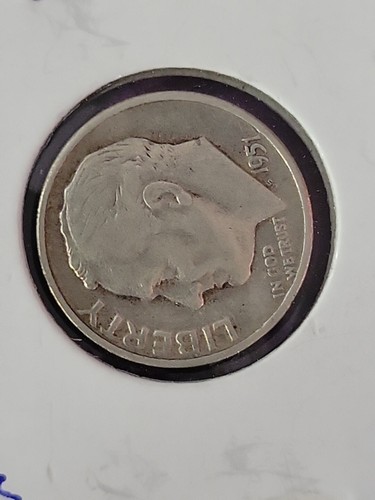 1951 10C Roosevelt Dime - Picture 7 of 14