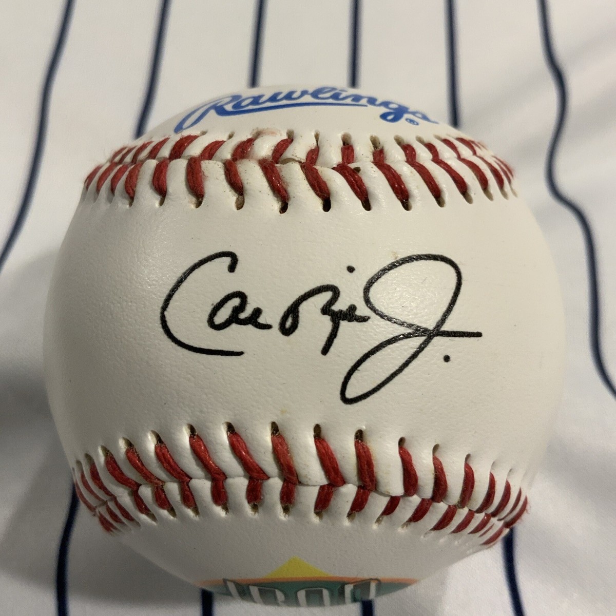 Baltimore Orioles Cal Ripken Jr. Iron Man Facsimile Sig Souvenir