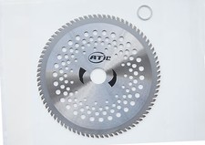 Cortador de cepillo con punta de carburo de 10 pulgadas y 100 dientes, cuchilla recortadora, eje de 1" o 20 mm