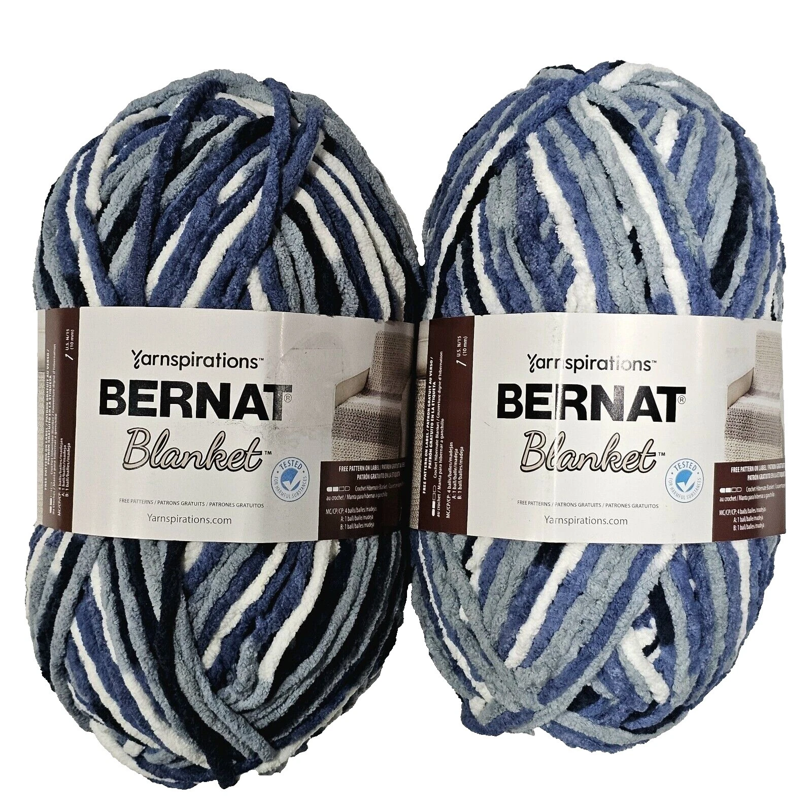 Bernat Blankets/Throws Crocheting & Knitting Yarns