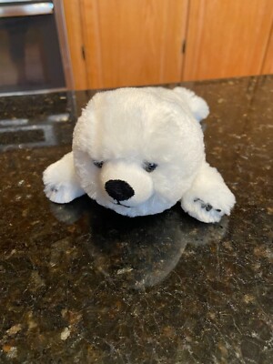 Monterey Bay Aquarium Seal sea lion Plush Stuffed Animal White 9