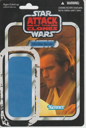 Obi-Wan Kenobi Hasbro 2011 TVC Star Wars Vintage Collection Cardback ONLY VC31