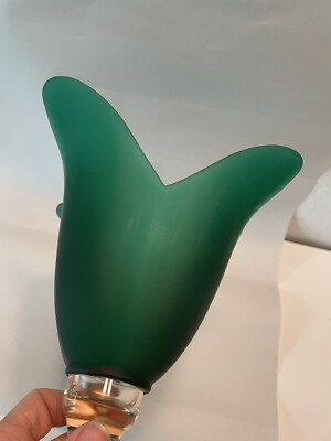 Vintage Studio Nova Handmade Portugal Green Tulip Flower  display picture 1
