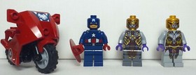 Lego Marvel Superheroes 6865: Captain Americas Avenging Cycle (2012) NO BOX