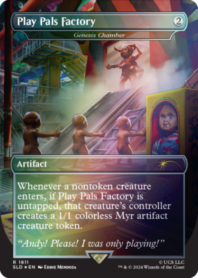 マジック：ザ・ギャザリング MTG Secret Lair Chucky Foil Amazon.com: Magic the Gathering Secret Lair x Chucky Foil