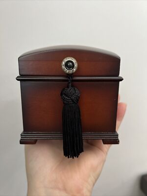 BOMBAY Wood  Musical Jewelry Box