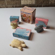 Vtg 1950s Tub Fun Soap Bath Toy Quartet Missing 1 Frankie Freddie Myrtle SNR