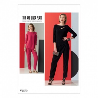 Vogue Schnittmuster 1570 Damen E5 (14-16-18-20-22)