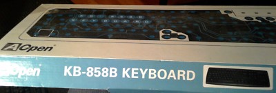 Aopen KB-858B Wired PS/2 Keyboard - Make offer!