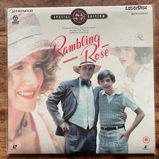 RAMBLING ROSE - LAURA DERN  MINT LASERDISC / 120 MINS /  INTERVIEW