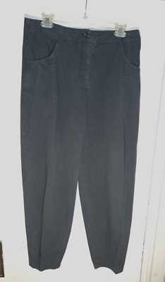 Ischiko Balloon Leg Trousers Gray Size 2.  d819