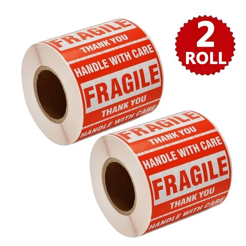 PEGATINAS PLEASE MANEJE CON CUIDADO - FRÁGILES - GRACIAS, 2X3, (500 por rollo) - Imagen 13 de 16