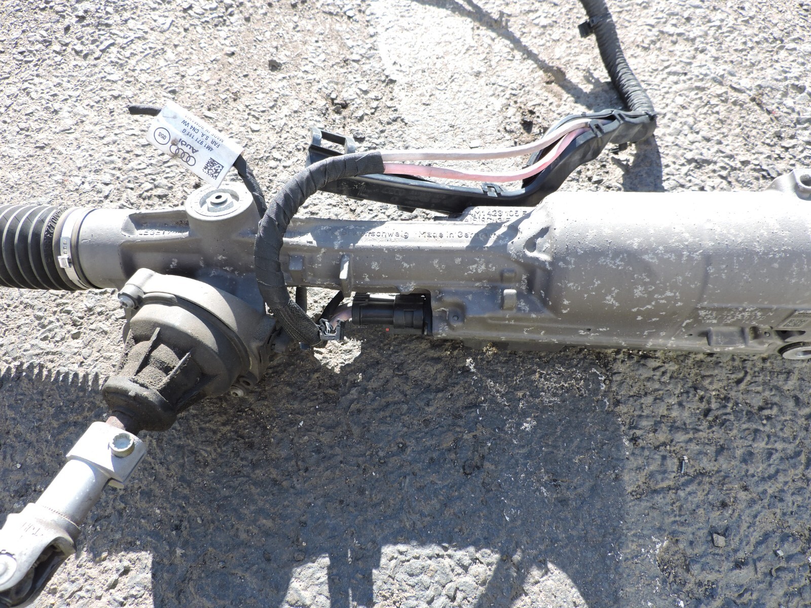 201720 AUDI Q7 STEERING RACK AND PINION 4M1423105F 36K eBay