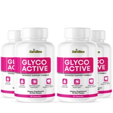 Glyco Active- Blood Support- 4 Bottles- 240 Capsules