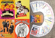 Playing Cards ~ COMEDIANS Vintage Funny Men Comedy Show Movie Posters 044