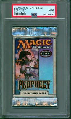 Prophecy Booster Pack English Graded PSA 9 MTG Magic #63167551