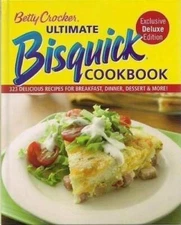 Betty Crocker Ultimate Bisquick Cookbook Exclusive Deluxe Edition 32 - VERY GOOD