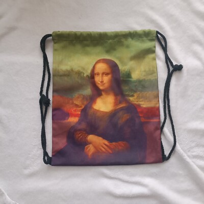 Stoffrucksack Motiv Mona Lisa La Joconde