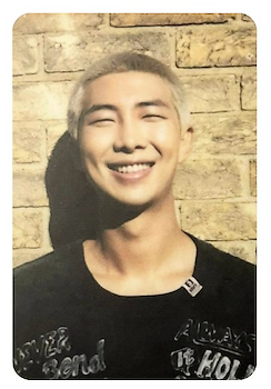 BTS RM NAMJOON RIGHT PLACE, WRONG PERSON ALBUM PHOTOCARD PC
