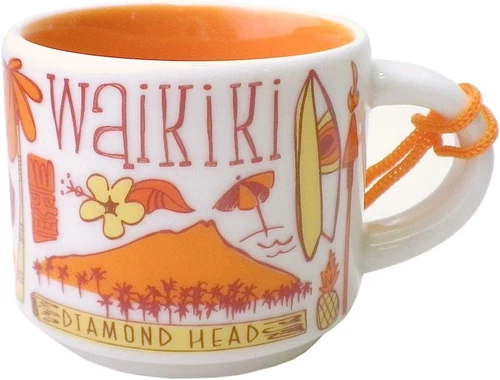 Demitas Cup, BEEN THERE SERIES Series, USA, Hawaii, HAWAII, Espresso, USA, Ceram