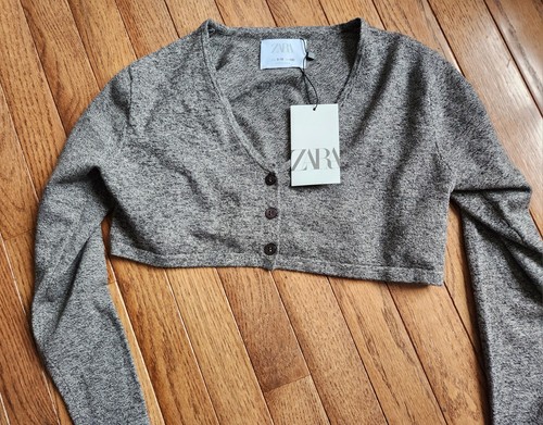 Nwt Zara Big Girl Cardigan Size 9-10y - Picture 2 of 4