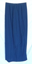 US Army Women's Dress Blues Mess Dinner Long Formal Uniform Skirts size 12