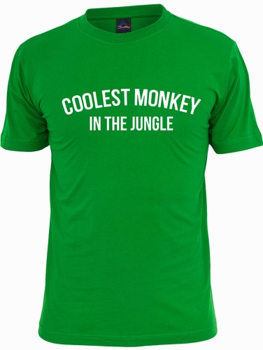 Camiseta unisex Coolest Monkey in the Jungle. Camisa Coolest Monkey in the Jungle - Imagen 8 de 9