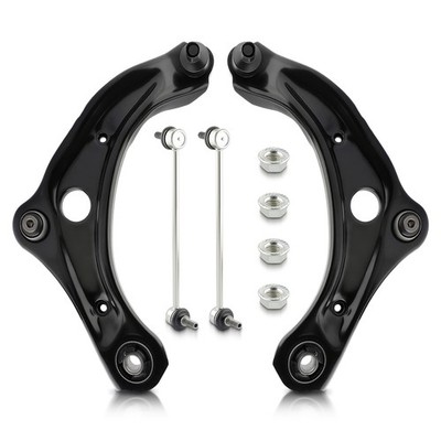 Front Lower Control Arm Suspension Kit Fits Nissan 2020-2024 Versa 2018-24 Kicks