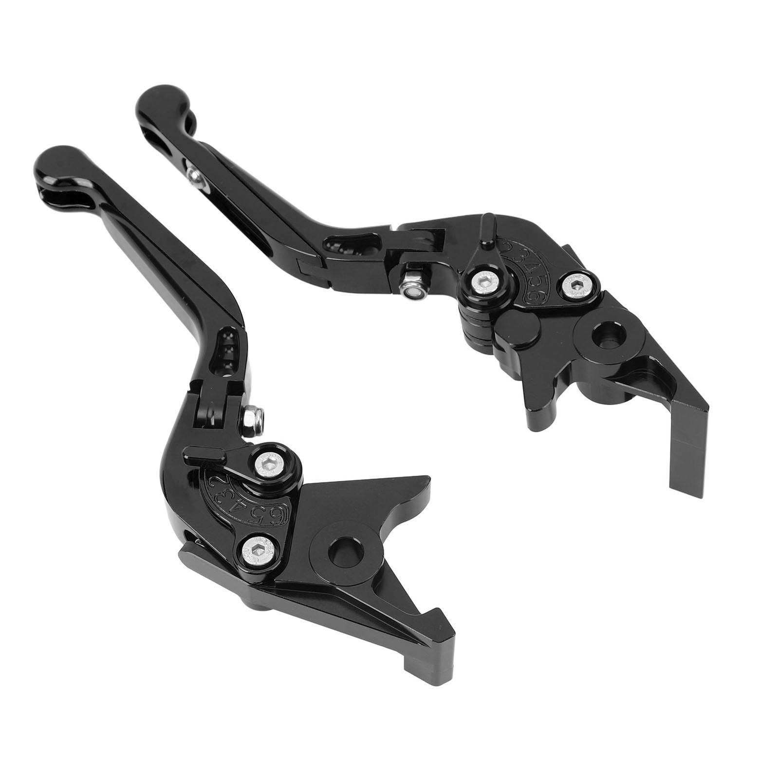 1 Pair Motorcycle Folding Clutch Lever Adjustable For 750