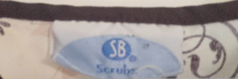 Sb Scrub Top Cherokee Pants 2 Front Pockets Multi Colored Top Solid Pants Size S - Image 2 of 4