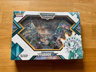 Pokemon Schillerndes Zygarde GX Kollektion Evolution Booster Deutsch 2018 Sealed