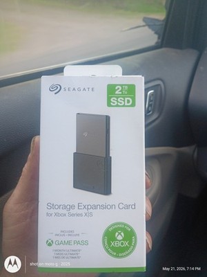 Seagate Storage Expansion Card for Microsoft Xbox Series X/S - 2TB