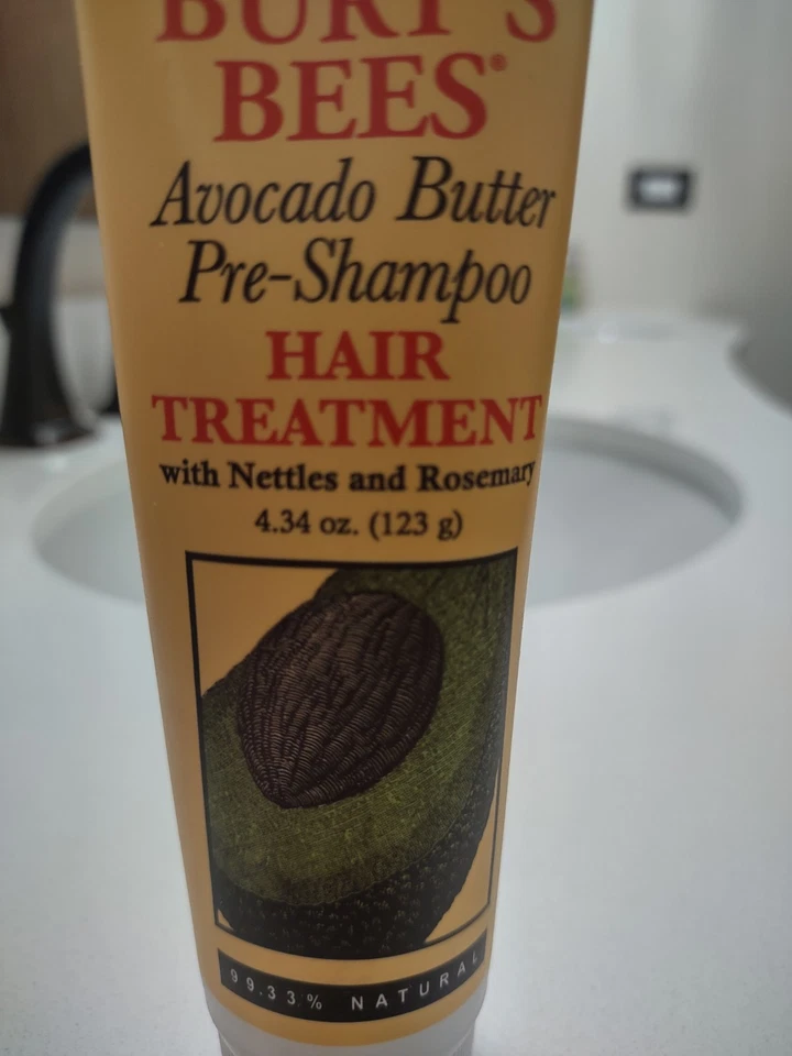 1 champú para tratamiento capilar con mantequilla de aguacate Burt's Bees 4,34 OZ. ¡SELLADO! Foto 4 de 4