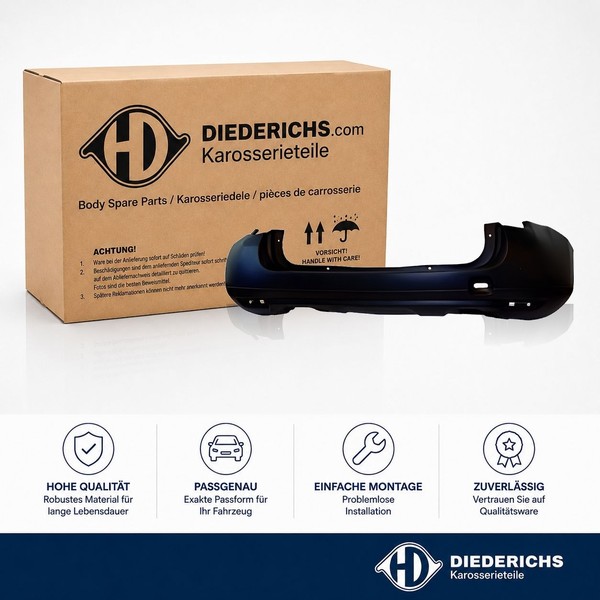 StossfÄNger Hinten Diederichs 4560055 FÜR Dacia Stossstange Bumper-image