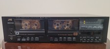 JVC KD-W110 Stereo Double Cassette Deck. Tested Working. Excellent Condition.