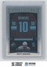 2024-25 SP Game Used Frameworks Matty Beniers #F-MB Seattle Kraken