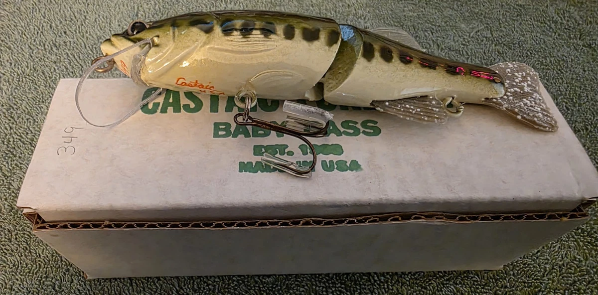 Leurre Souple Castaic Hardhead 8'' GEN 1 - Couleur Truite - Ailettes Flexibles - Neuf