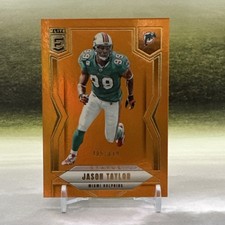 Panini 2015 Donruss Elite Jason Taylor Status Orange #84 Miami Dolphins /849