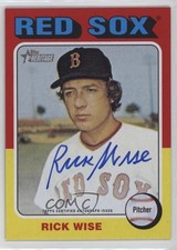 2024 Topps Heritage High Number Real One Auto Rick Wise #ROA-RW Auto 05ns