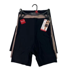 SKINNYGIRL Women’s Laser Shaping Shorts Sz Small (2/4) Pkg/3 Multi Colors