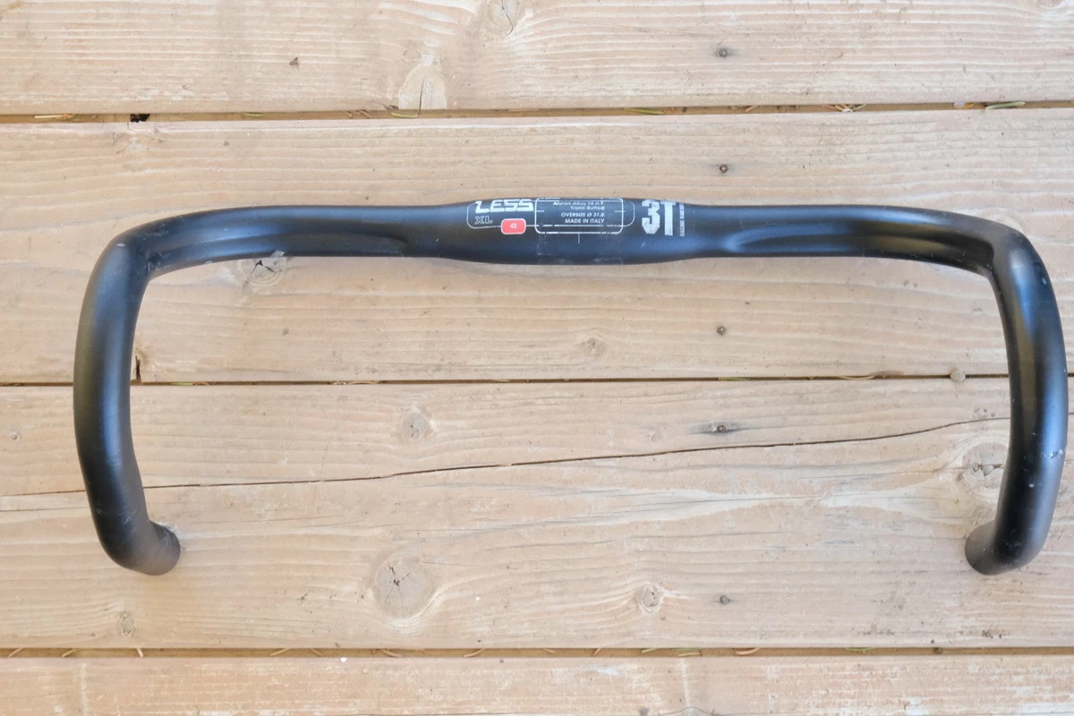 Guidon Complet 3 TTT Pour Vélo De Route/course - Argenté - Italien - Occasion